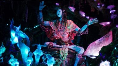 The Na'vi River Journey animatronic at Walt Disney World Resort.