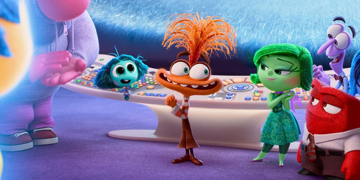 Anxiety, Envy, Disgust, and Anger Inside Out 2