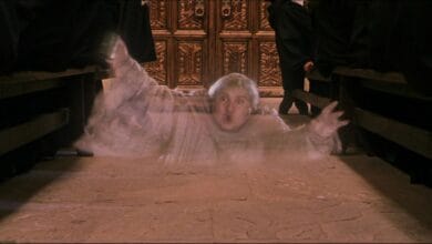 Simon Fisher Becker as the Fat Friar in Harry Potter and the Sorcerer's Stone