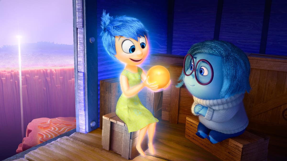 Joy and Sadness in Inside Out (2015)