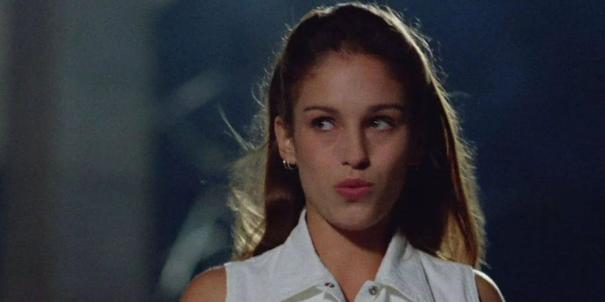 Amy Jo Johnson as Kimberly Hart in 'Mighty Morphin Power Rangers: The Movie'