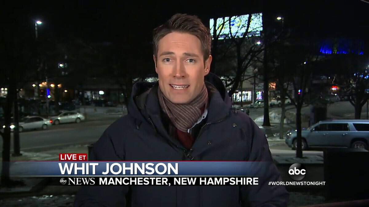 Whit Johnson on World News Tonight