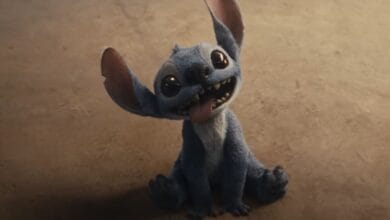 Stitch acts like a dog in the trailer for the live-action Lilo and Stitch.