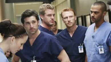 Eric Dane and Patrick Dempsey in Grey's Anatomy