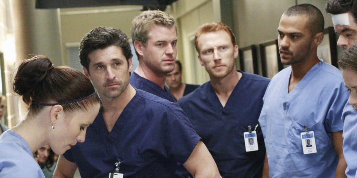 Eric Dane and Patrick Dempsey in Grey's Anatomy