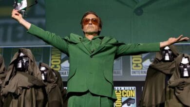 Robert Downey Jr. during the 'Avengers: Doomsday' cast announcement