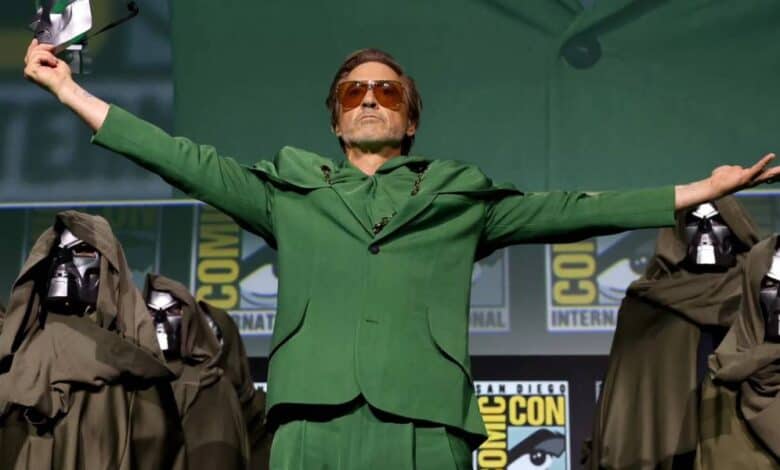 Robert Downey Jr. during the 'Avengers: Doomsday' cast announcement
