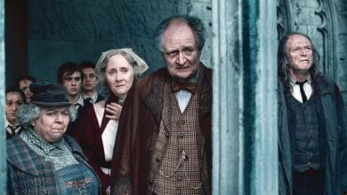 Professors gather at Hogwarts in 'Harry Potter and the Deathly Hallows: Part 2'