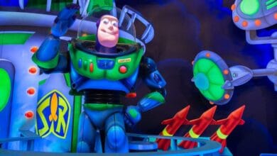 Buzz Lightyear in Space Ranger Spin