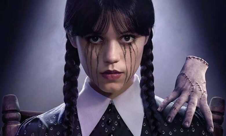 Jenna Ortega as Wednesday Addams in 'Wednesday' on Netflix
