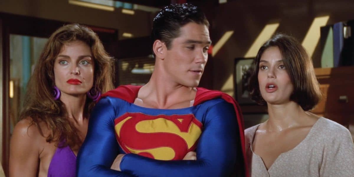Dean Cain and Teri Hatcher in Lois & Clark The New Adventures of Superman
