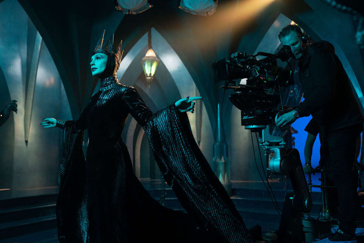 Gal Gadot as the Evil Queen in Disney's live-action Snow White