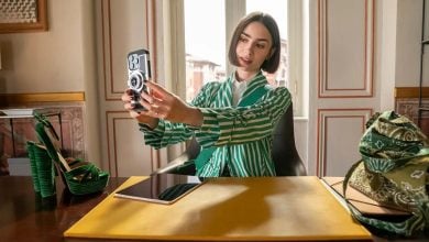 Lily Collins as Emily Cooper in Emily in Paris