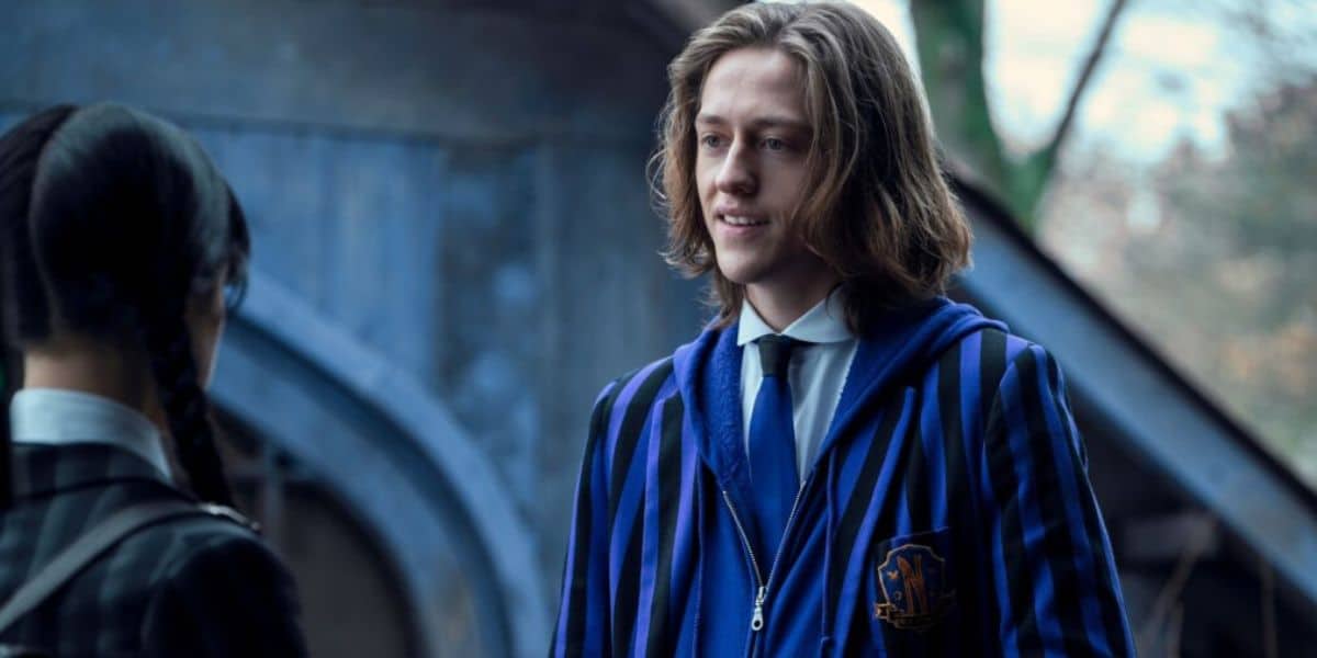 Percy Hynes White in Wednesday