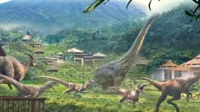 "Jurassic Park: Survival" dinosaurs concept art