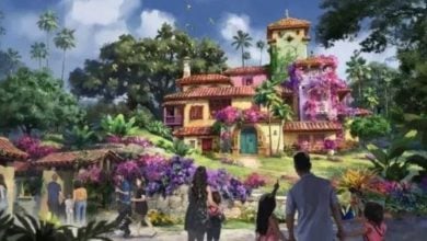 concept art for house madrigal family from Encanto