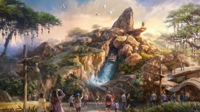 Concept art for 'The Lion King' land at Disneyland Paris Resort