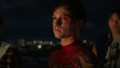 Tom Holland crying in 'No Way Home'