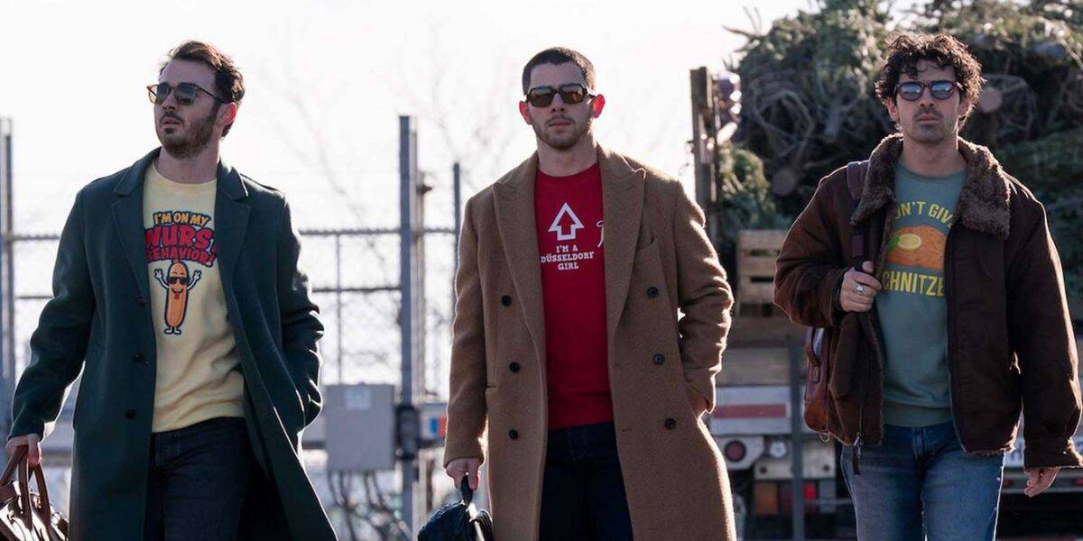 Joe Jonas, Kevin Jonas, and Nick Jonas A Very Jonas Christmas Movie