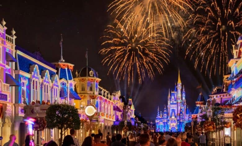 Disney Enchantment Fireworks at the Magic Kingdom