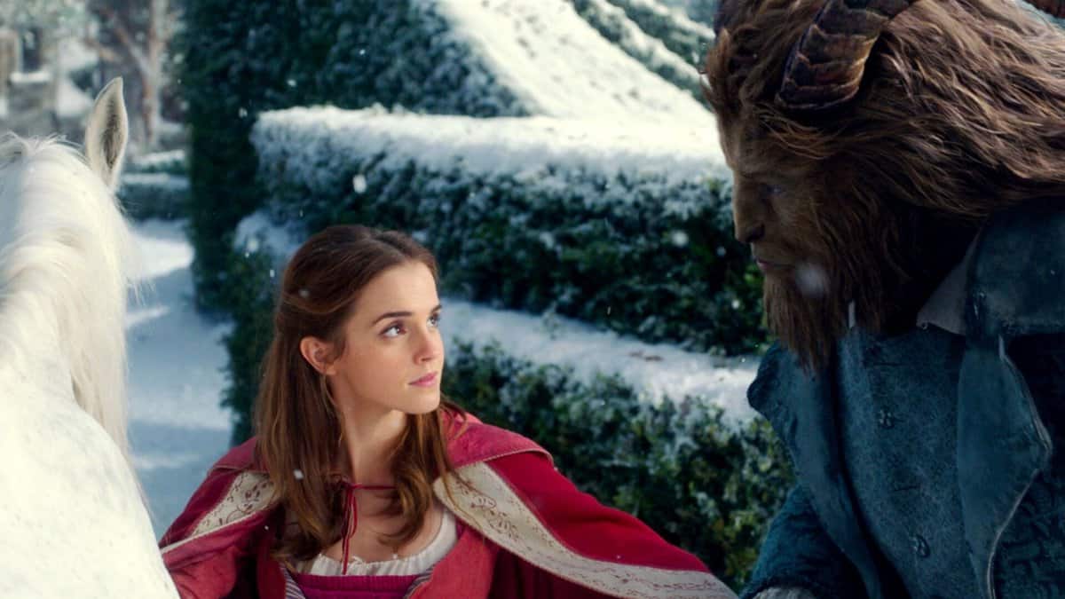 Dan Stevens and Emma Watson in Beauty and the Beast