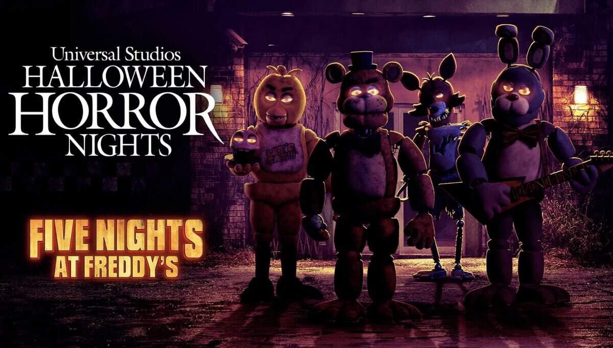 Five Nights at Freddy's Halloween Horror Nights Universal Orlando
