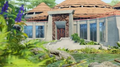 The Visitor Center in "Jurassic Park: Survival"