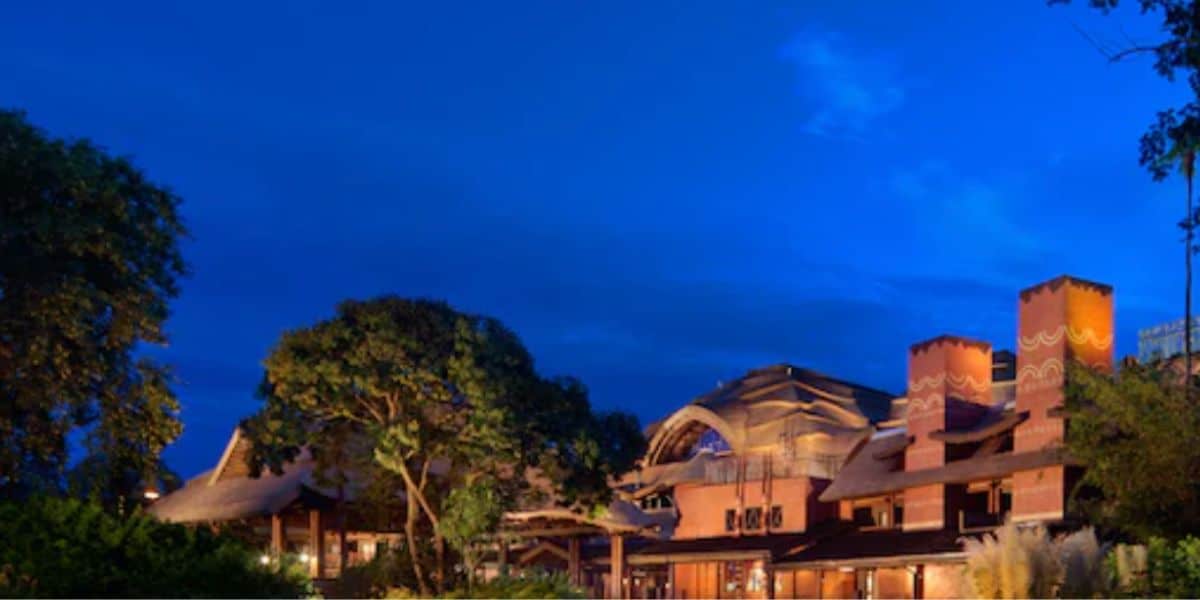 Exterior of Disney's Animal Kingdom Lodge