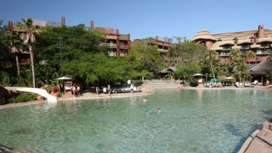 The pool at Disney's Animal Kingdom Lodge