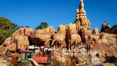 Big Thunder Mountain Railroad at Disneyland.