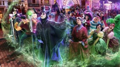 Disney villains at Hong Kong Disneyland