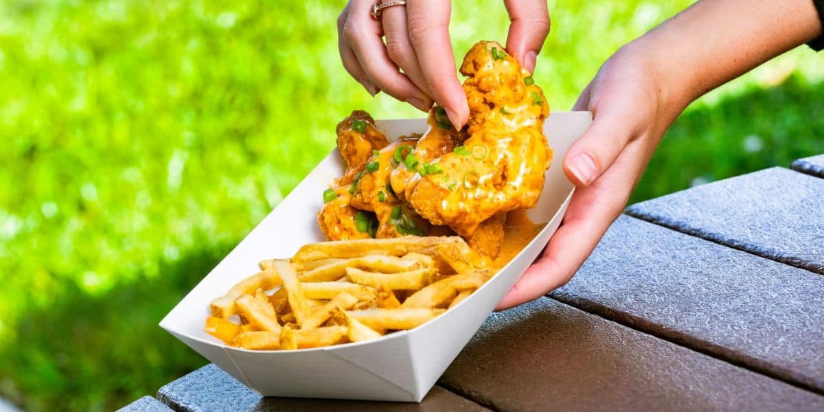 Disney World's new sauced chicken strips