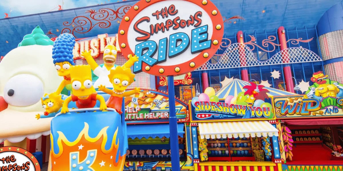 The Simpsons Ride Universal Studios Hollywood