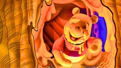 The Many Adventure of Winnie the Pooh ride in Disney World's Magic Kingdom park