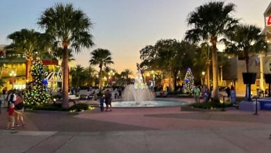 The AMC and Coca-Cola store at Disney Springs.