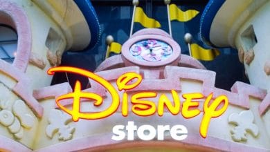 Entrance to the Disney Store in Shibuya, Tokyo.