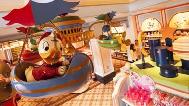 Interior of store at Tokyo Disneyland