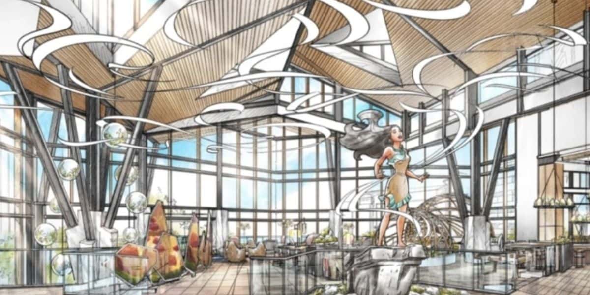 Disney World's Lakeshore Lodge concept art