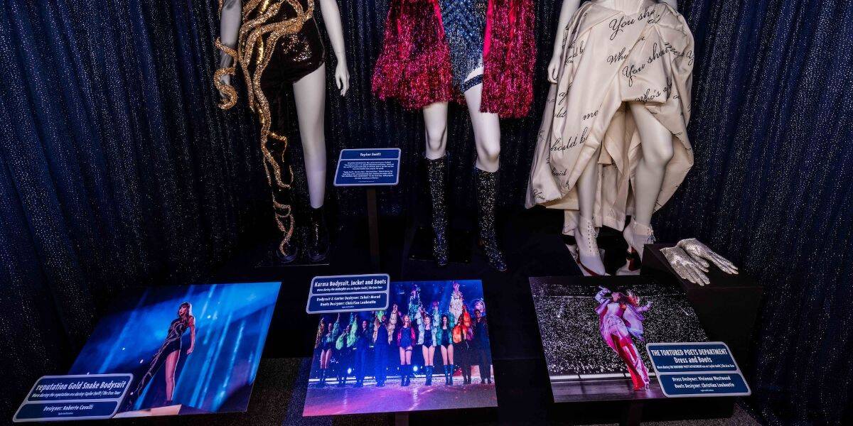 Taylor Swift's Eras Tour costumes on display at Disney's Hollywood Studios