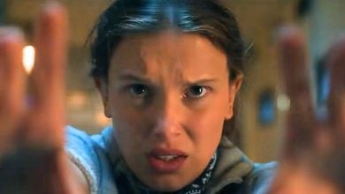 Eleven using her powers in 'Stranger Things' Season 5