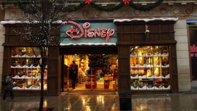The Disney Store in London.