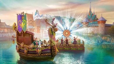 Concept art for A Celebration in Arendelle in World of Frozen