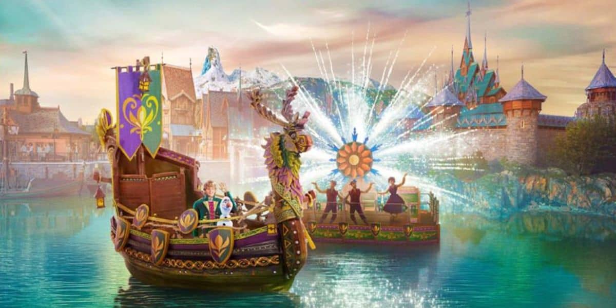 Concept art for A Celebration in Arendelle in World of Frozen