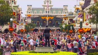 Rope drop on Main Street, U.S.A., at Magic Kingdom Park