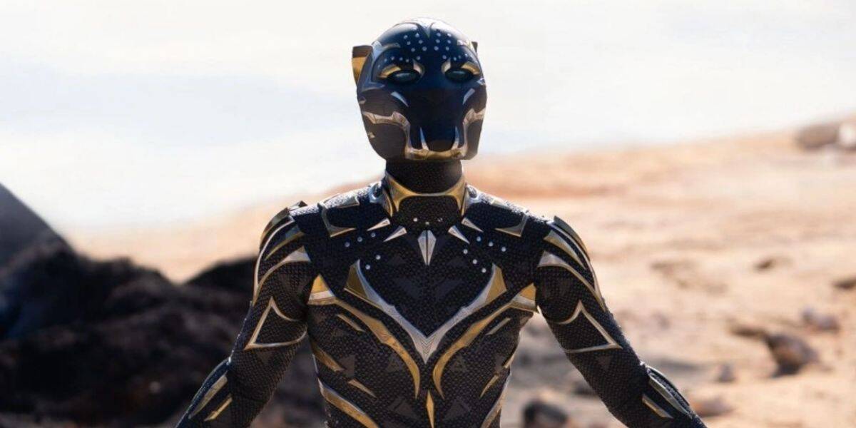 Shuri as Black Panther in MCU film