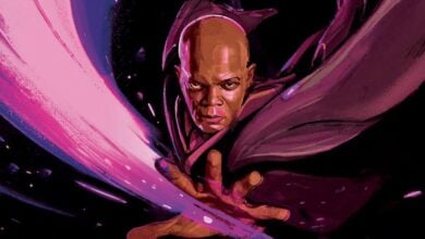 Mace Windu in 'Star Wars: The Glass Abyss' novel cover art