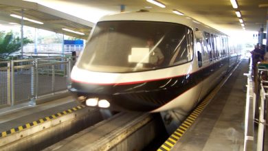 Monorail Black at the Walt Disney World Transportation & Ticket Center (TTC)