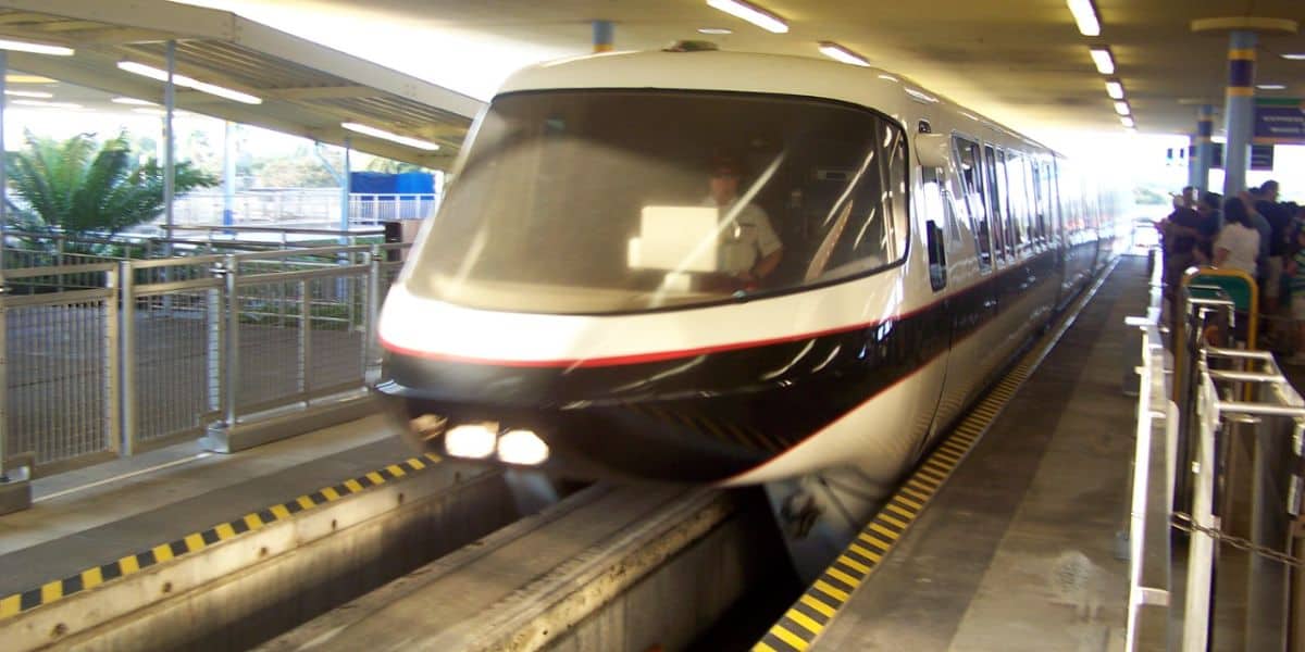 Monorail Black at the Walt Disney World Transportation & Ticket Center (TTC)