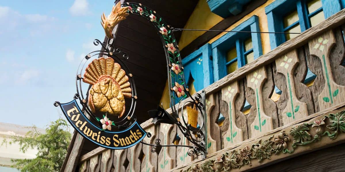 Edelweiss Snacks sign