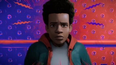Miles Morales has his spidey-sense go off in 'Into the Spider-Verse'